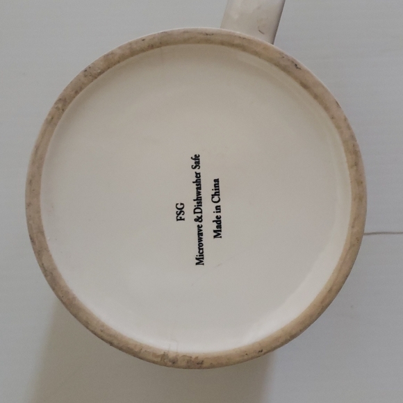 4/20 FSG Ceramic Coffee/ Tea Mug "Brown Reindeer" 11oz Mug - Picture 5 of 5